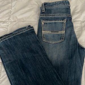 Boys rock and roll jeans worn once